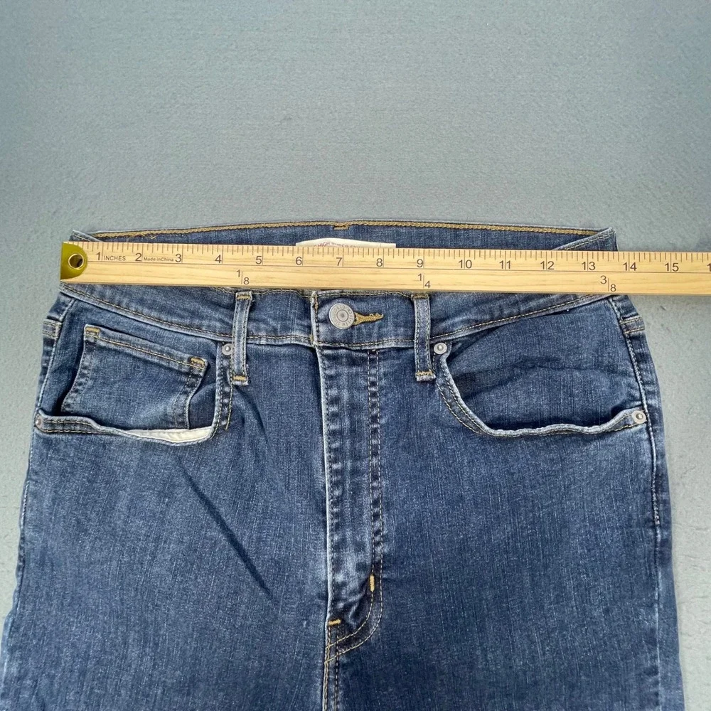 Levi's Blue Mile High Super Skinny Jeans Women 30